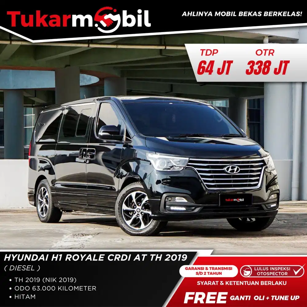 Hyundai H1 Royal CRDI AT(DIESEL) AT 2019