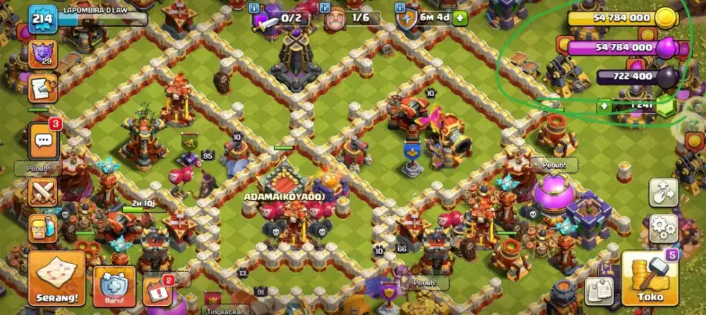 Coc th 18 max tip up jebakan sama th saja