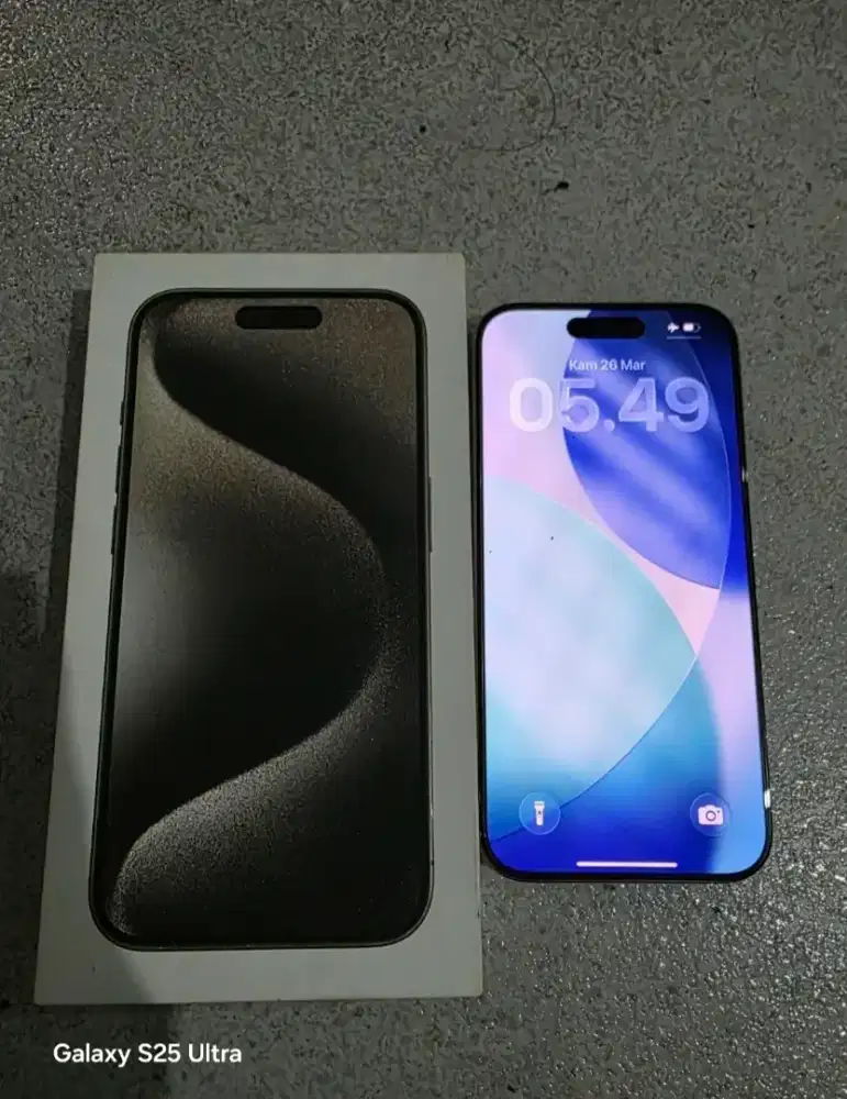 Jual iphone 15pro 128gb ibox nominus orian fulset bh 80% mahar 13jt/tt