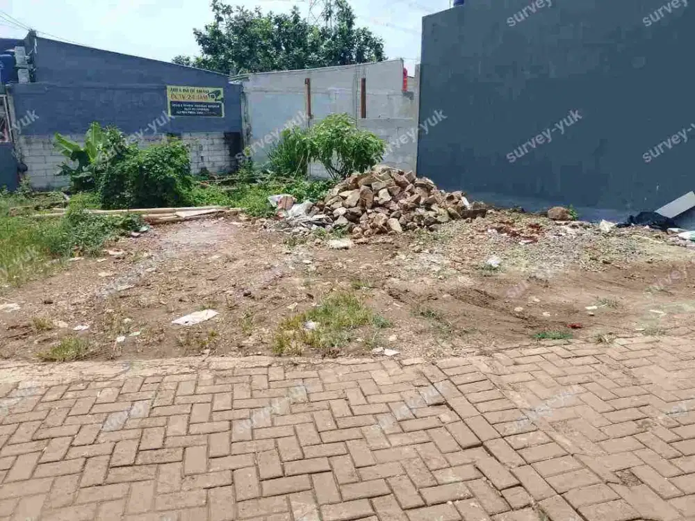 Tanah Kavling 80 m2 strategis bebas banjir Tangerang kota - parung serab