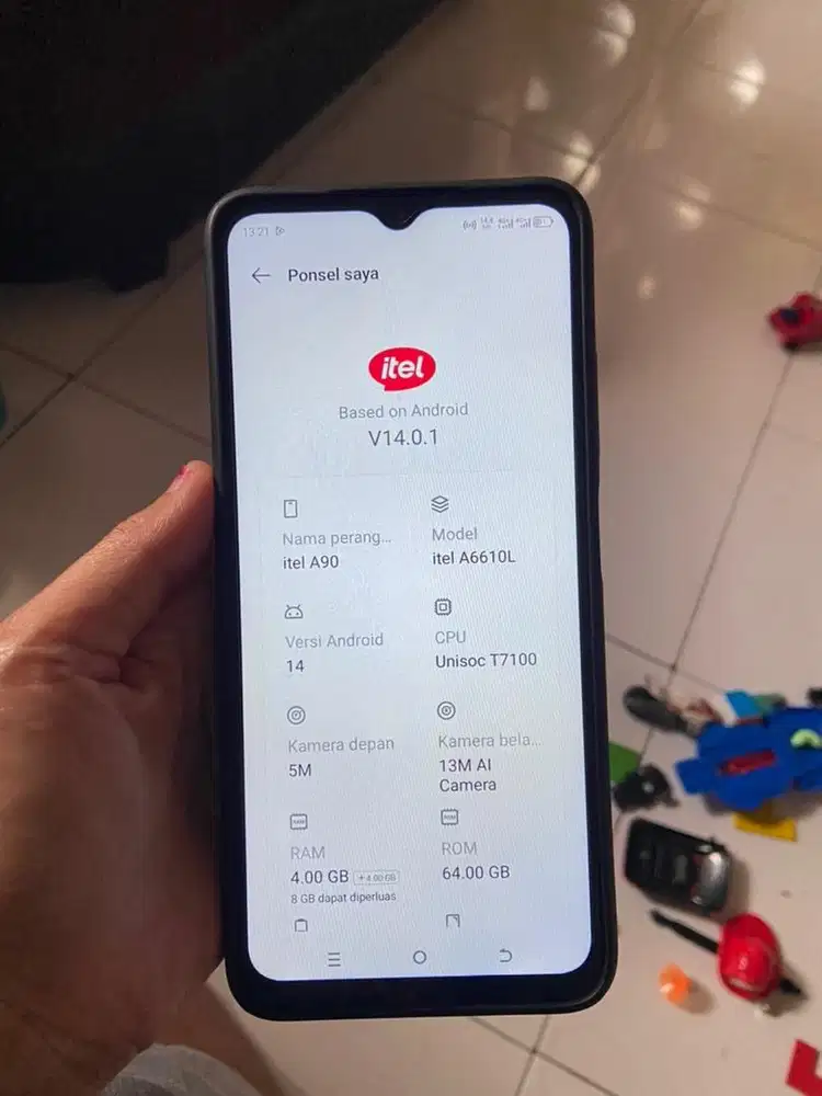 itel A90 fullset mulus rahayu