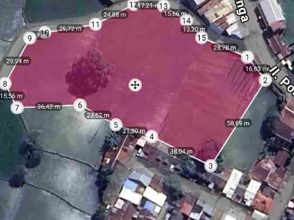 Di jual Tanah poros barombong 8000 m2