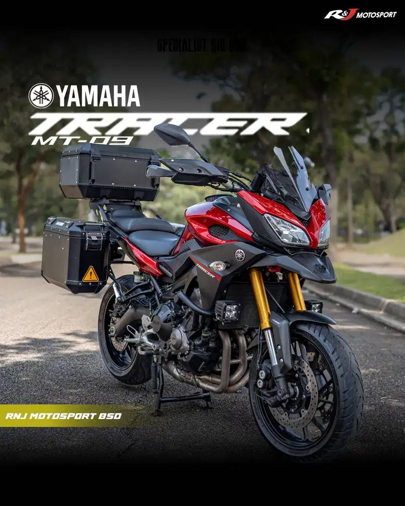 (Full Paper) Yamaha MT 09 MT09 Tracer Nik 2016 Merah Knalpot Akrapovic