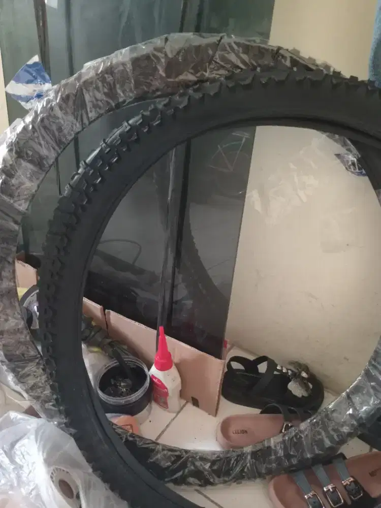 Ban sepeda baru salah beli ukuran...