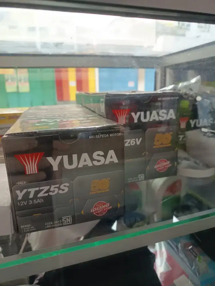 Aki  kering Yuasa Ori Vario Supra Beat Nmax X max Pcx