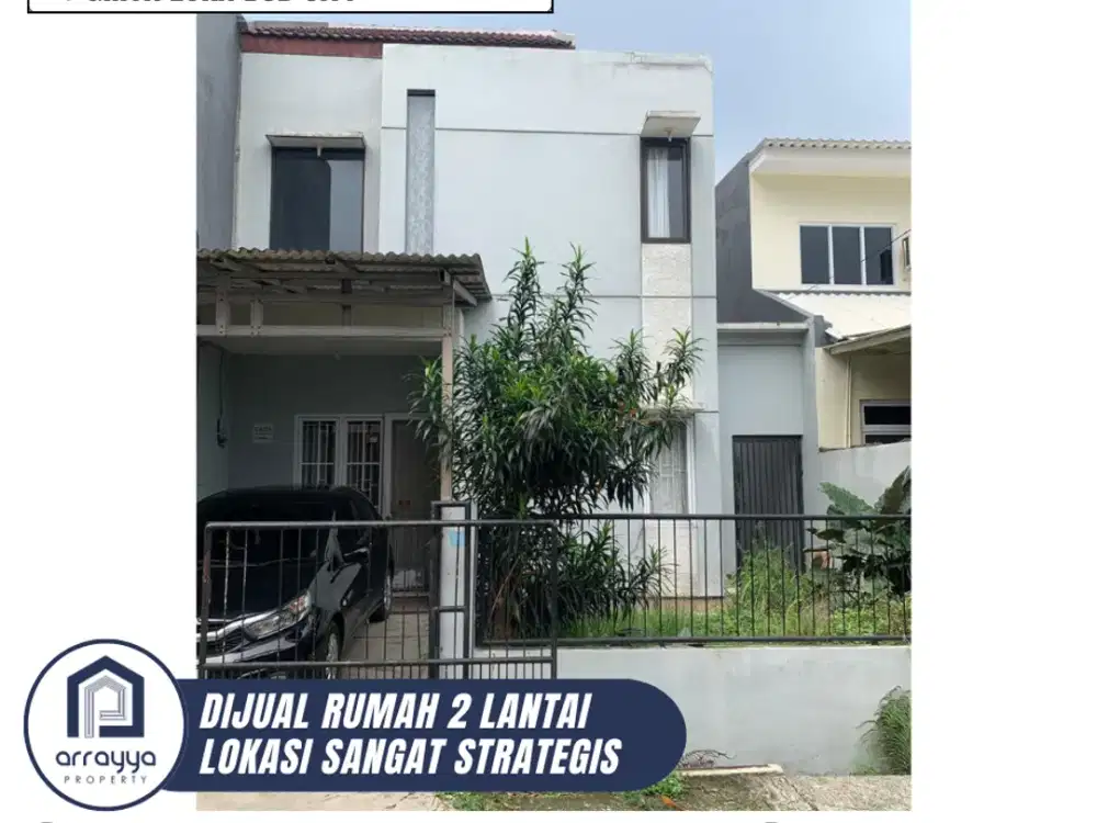 DIJUAL RUMAH 2 LANTAI SIAP HUNI DI GRIYA LOKA BSD CITY (ENB276)