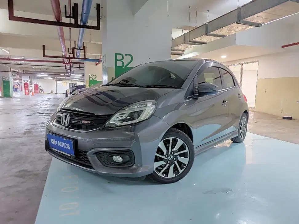 DP MURAH Honda Brio 1.2 RS Bensin-AT 2018 Abu CAGOD