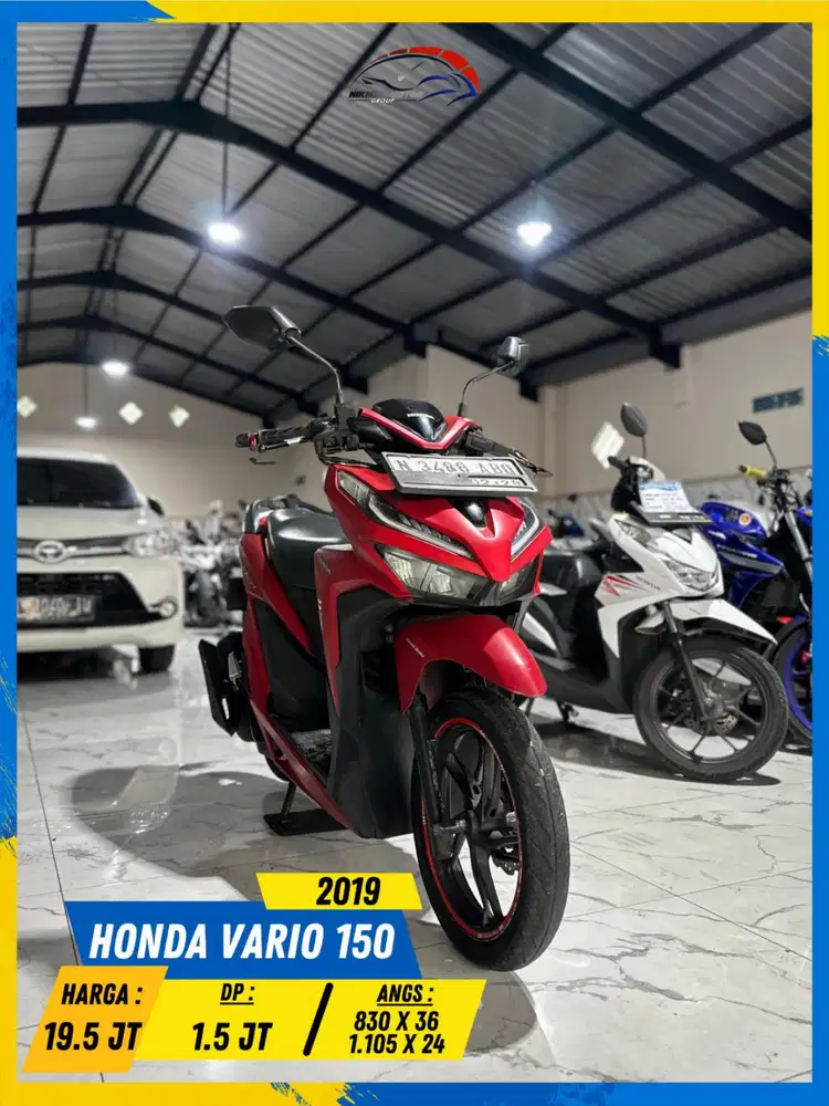 HONDA VARIO 150 2019 BARANG ISTIMEWA HIKMAH MOTOR KEPUH MALANG