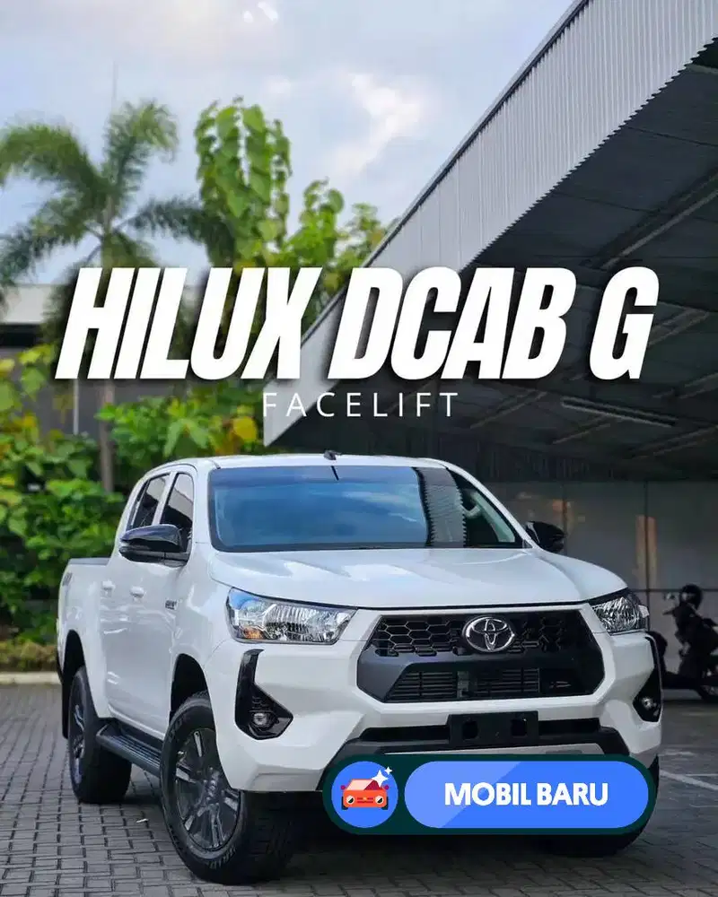 [Mobil Baru] Toyota Hillux DC G m/t 4x4 diesel 2026
