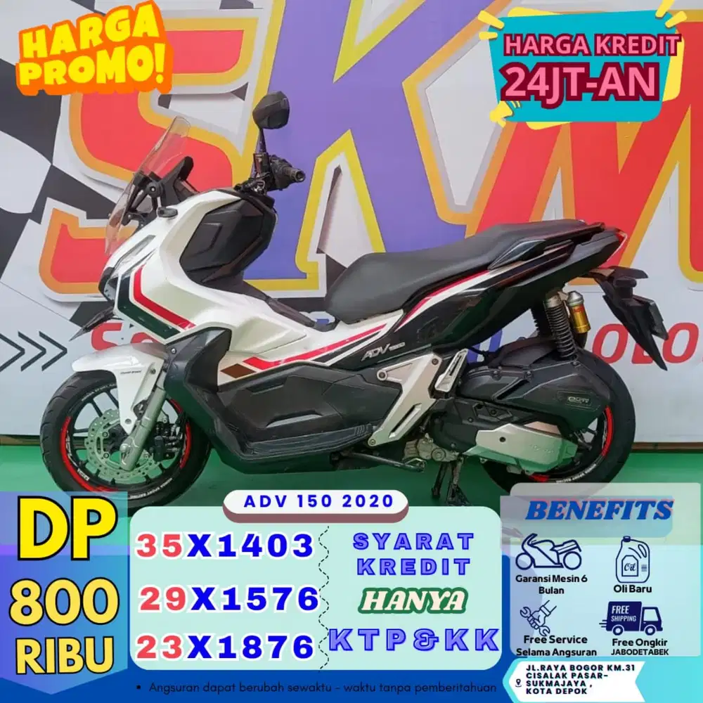 SS LENGKAP HONDA ADV 2020 CASH/CREDIT