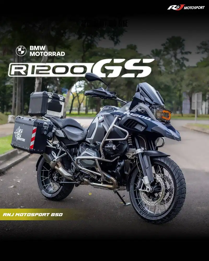 BMW GS 1200 K51 Adventure Nik 2016 Tax 11.2026 Knalpot Akrapovic