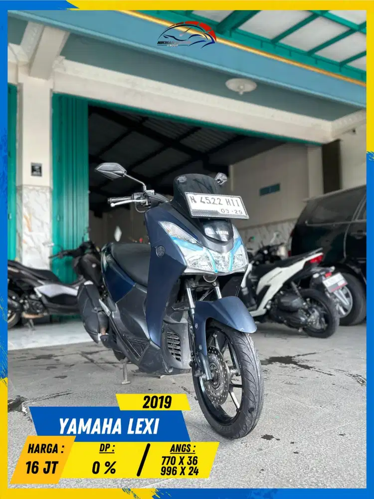 YAMAHA LEXI 2019 MURAH CIAMIK MASZEHH HIKMAH MOTOR KEPUH MALANG