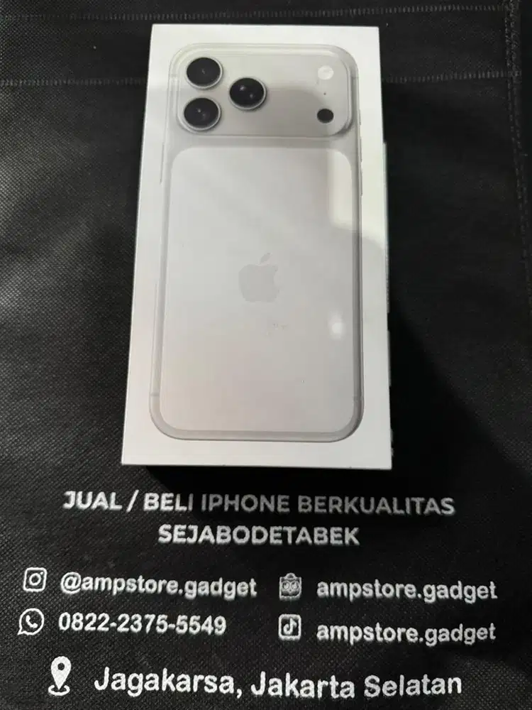 iPhone 17 ProMax 256Gb iBox segel BNIB