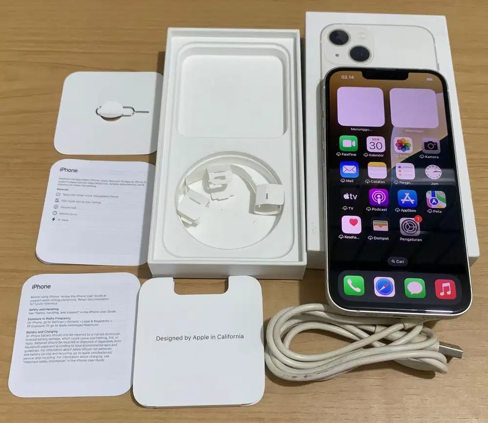 iPhone 13/128GB Putih Resmi iBox