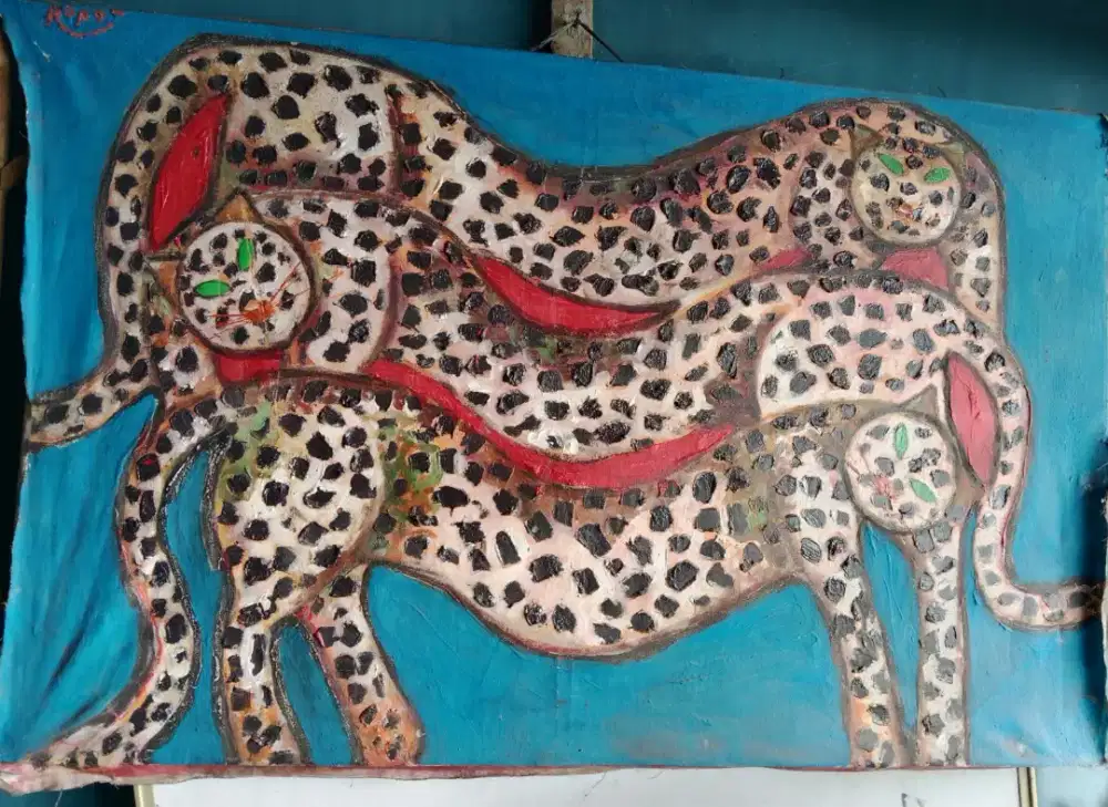 Lukisan Dekorasi gaya Popo