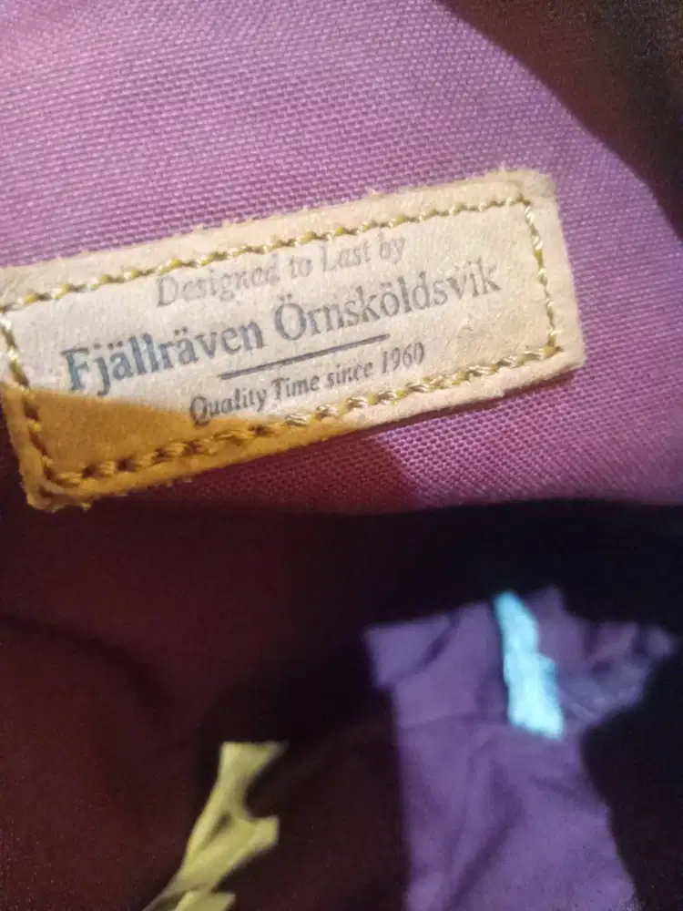 Tas selempang fjallraven foldsack no 3
