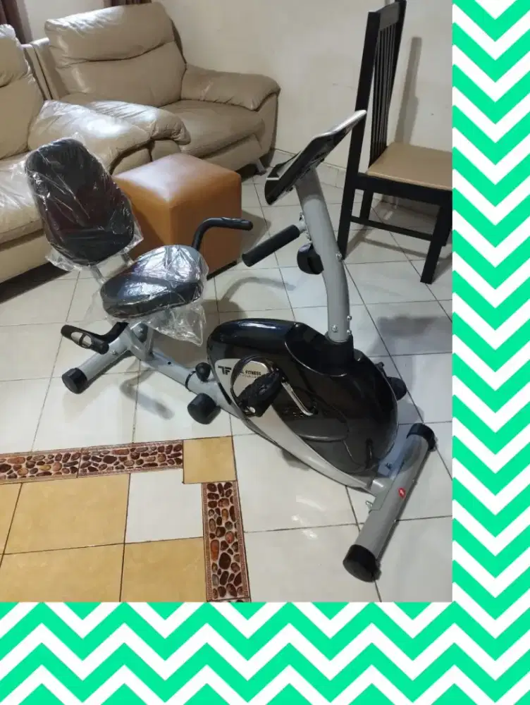 Sepeda statis recumbent TL-8570 alat kesehatan CCD-548