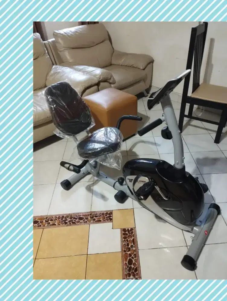 Sepeda statis recumbent TL-8570 alat kesehatan CCD-548