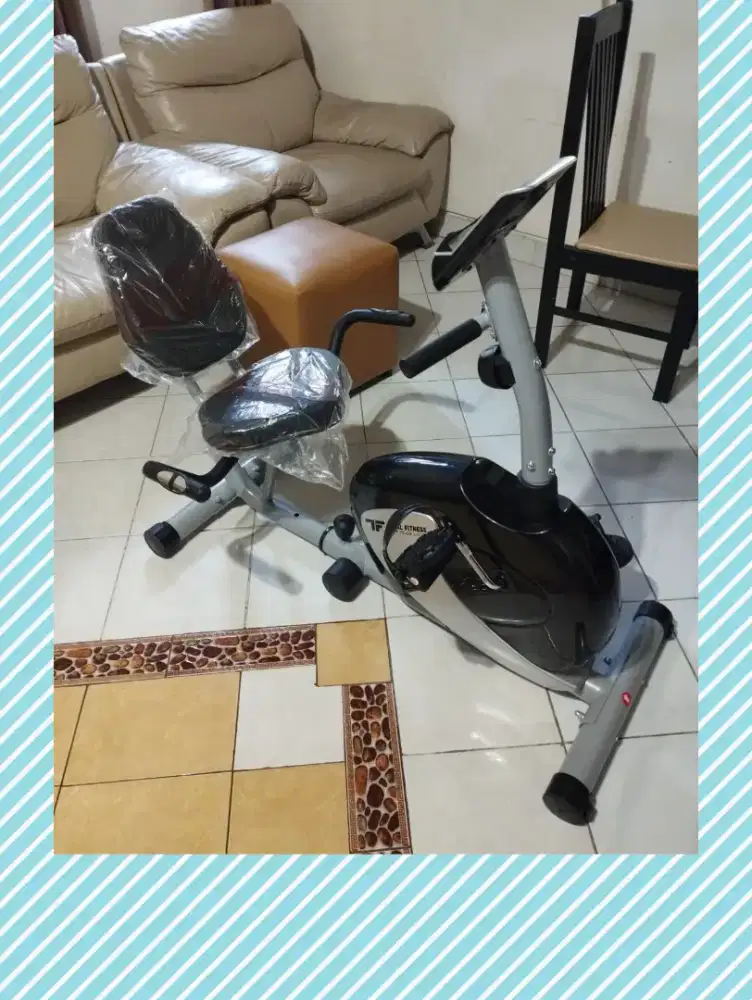 Sepeda statis recumbent TL-8570 alat kesehatan CCD-548