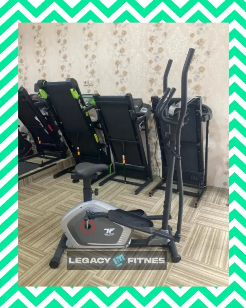 Sepeda statis Elleptical TL-366E alat olahraga LMN-384