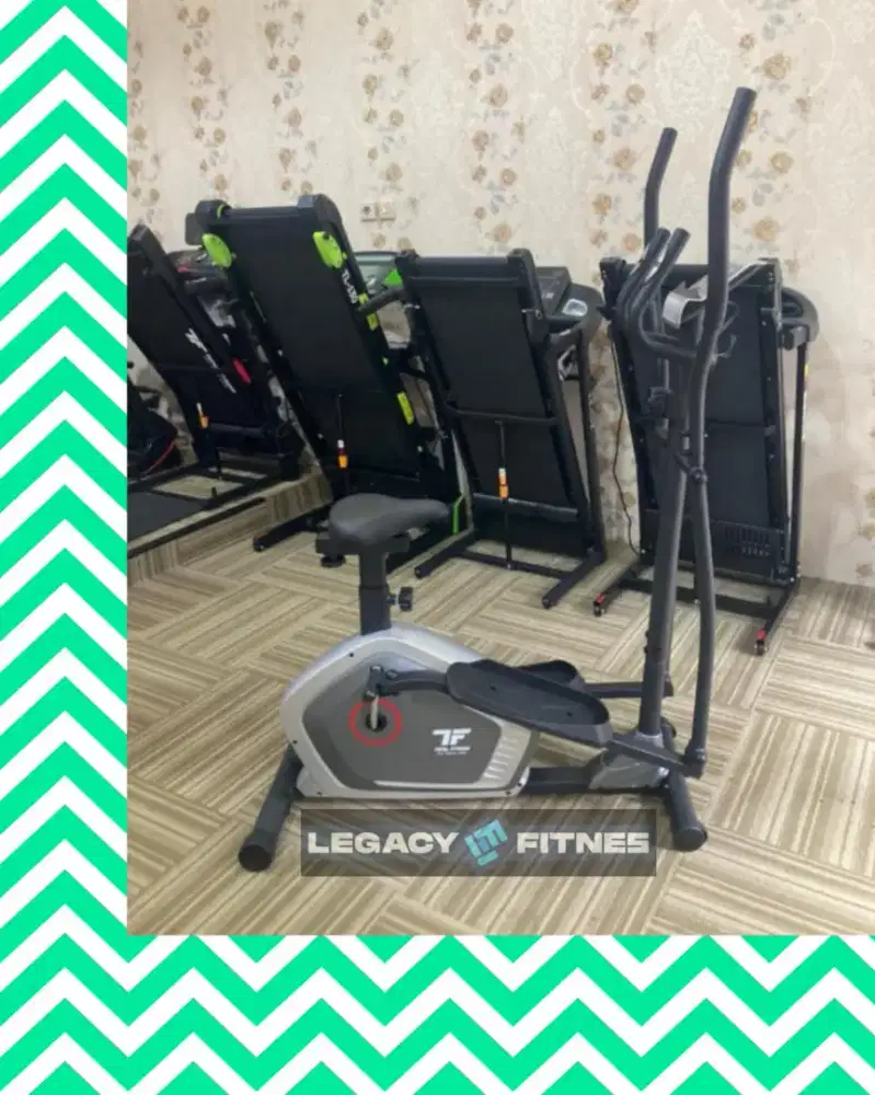 Sepeda statis Elleptical TL-366E alat olahraga LMN-384