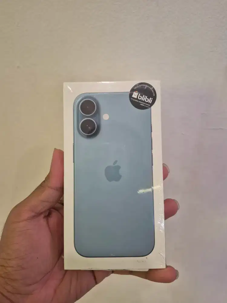 iPhone 16 128gb Teal garansi resmi BIibli