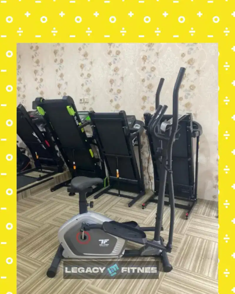 Sepeda statis Elleptical TL-366E alat olahraga LMN-384