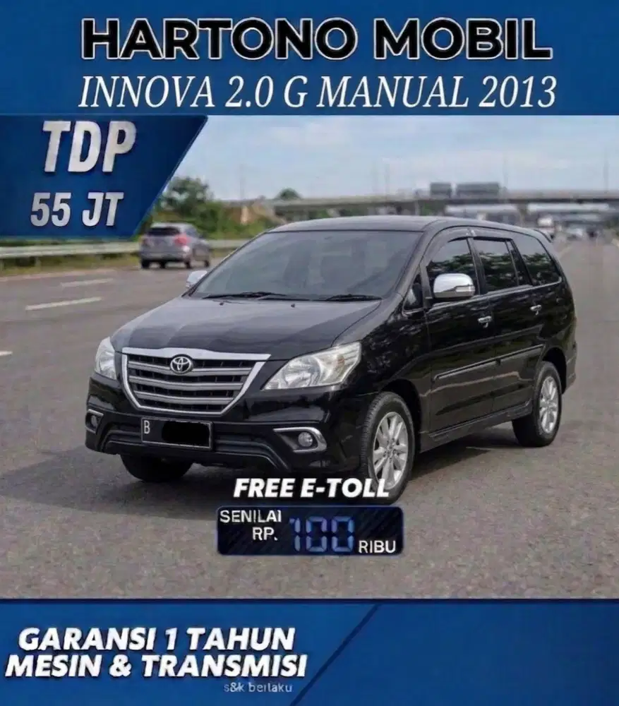 INNOVA G MT 2.0 2013