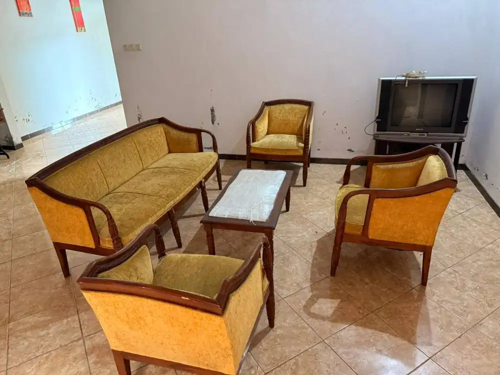 Jual Sofa Ruang Tamu ( Bahan Kayu Jati )