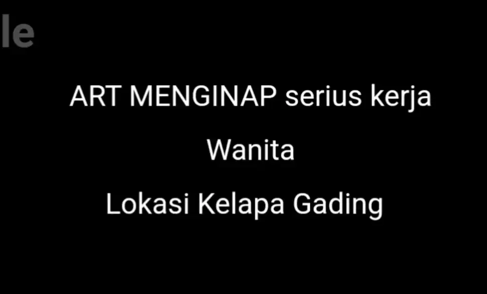 ART MENGINAP Serabutan