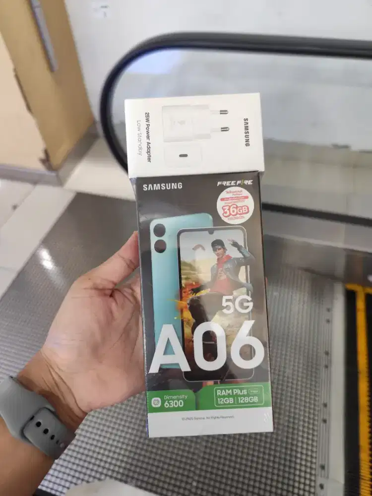 Samsung A06 5g 6/128 Resmi 12 bulan norepack