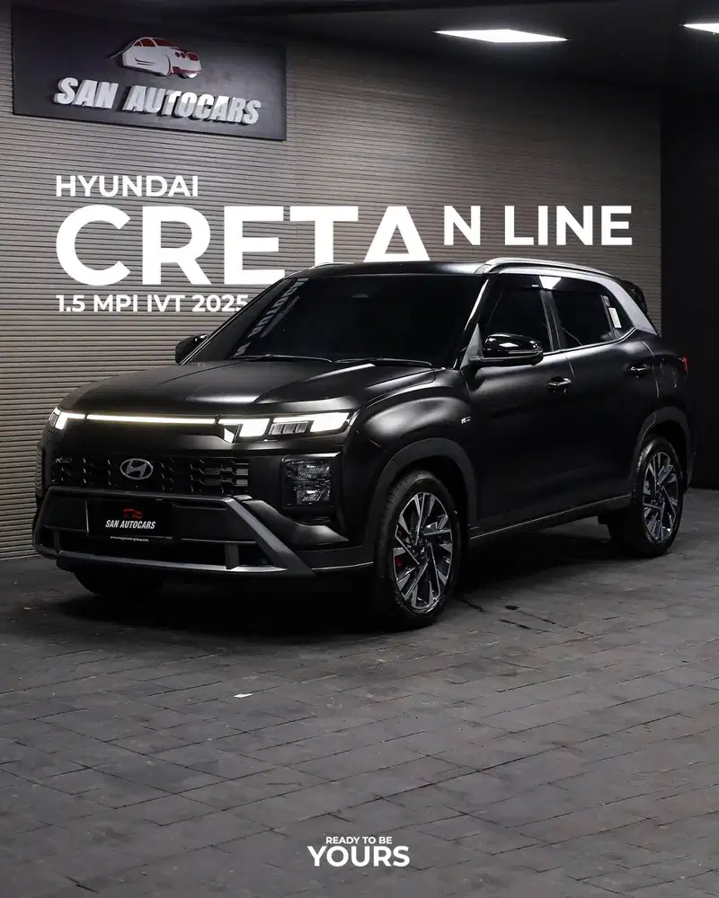 ( DP 60JT ) CRETA NLINE 1.5 IVT AT 2025 LOW KILOMETER