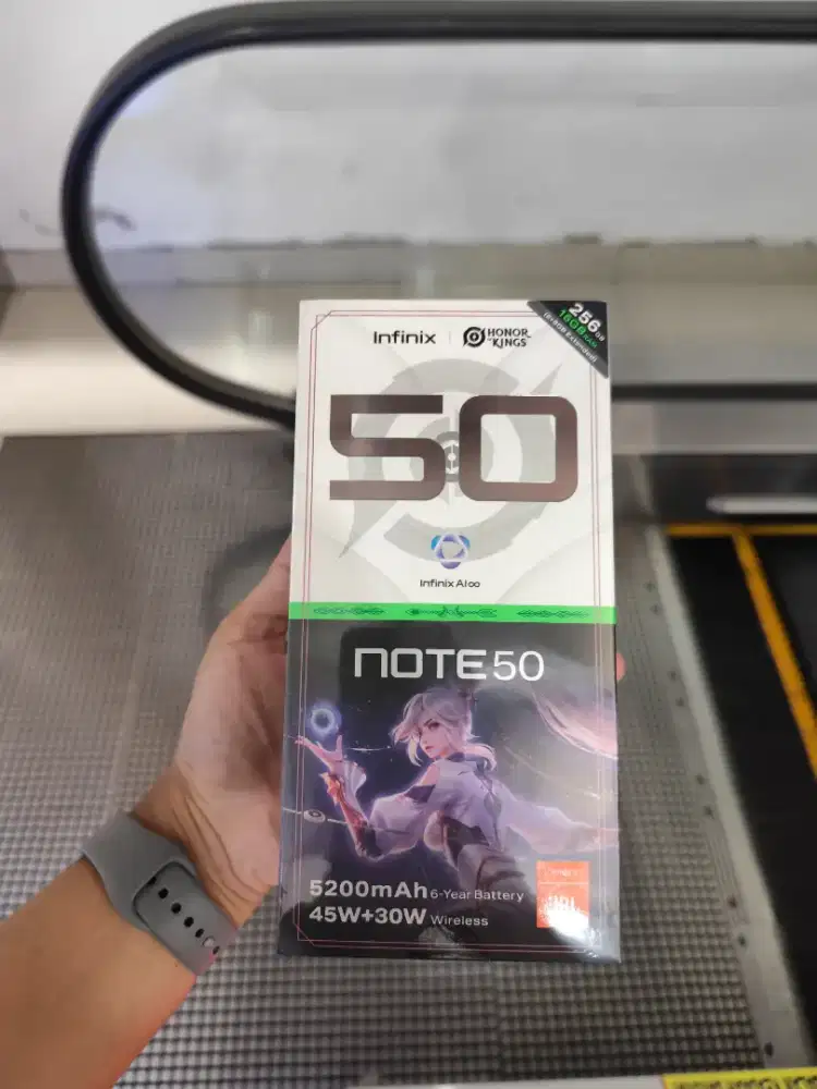 Infinix Note 50 8/256 Norepack resmi 12 bulan