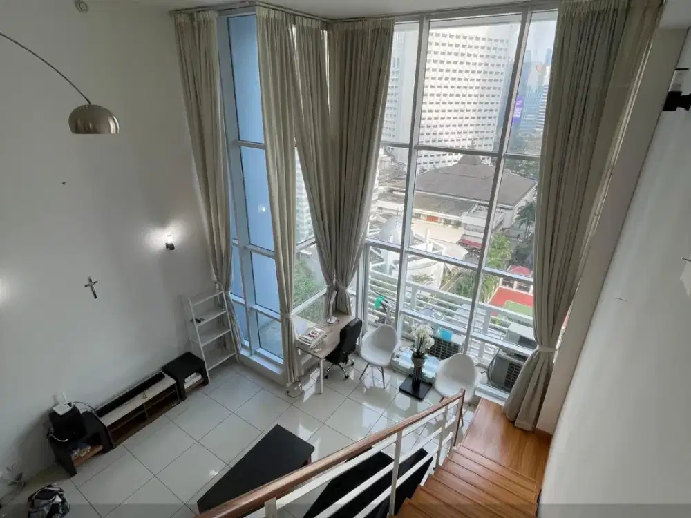 For Rent! Citylofts Sudirman 1 Open Bedroom Middle Floor Fully Furnished with City View