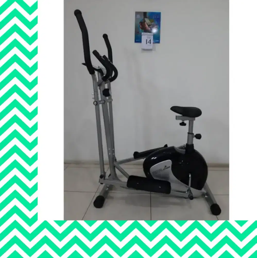 Sepeda statis Elleptical TL-8500 alat kebugaran VKH-632