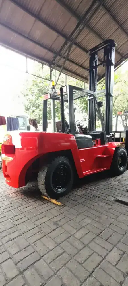Forklift Hangcha 7 Ton,Matic,Tiang 5 Meter,Mesin Isuzu 6BG1,Tahun 2015