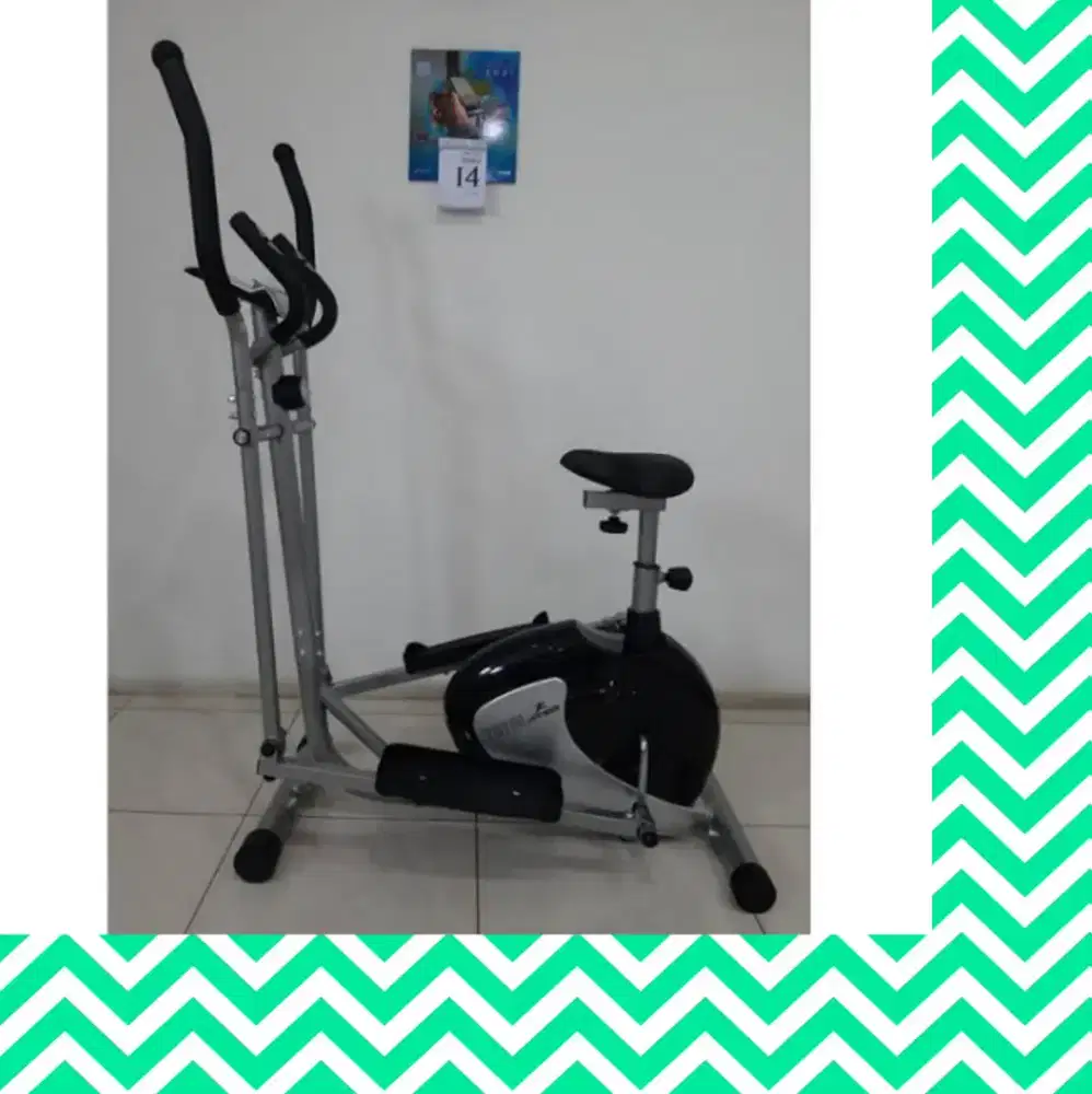 Sepeda statis Elleptical TL-8500 alat kebugaran VKH-632