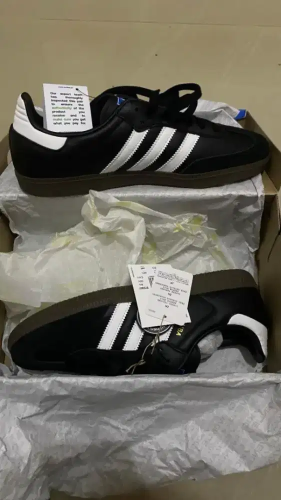 Sepatu Adidas Samba Black