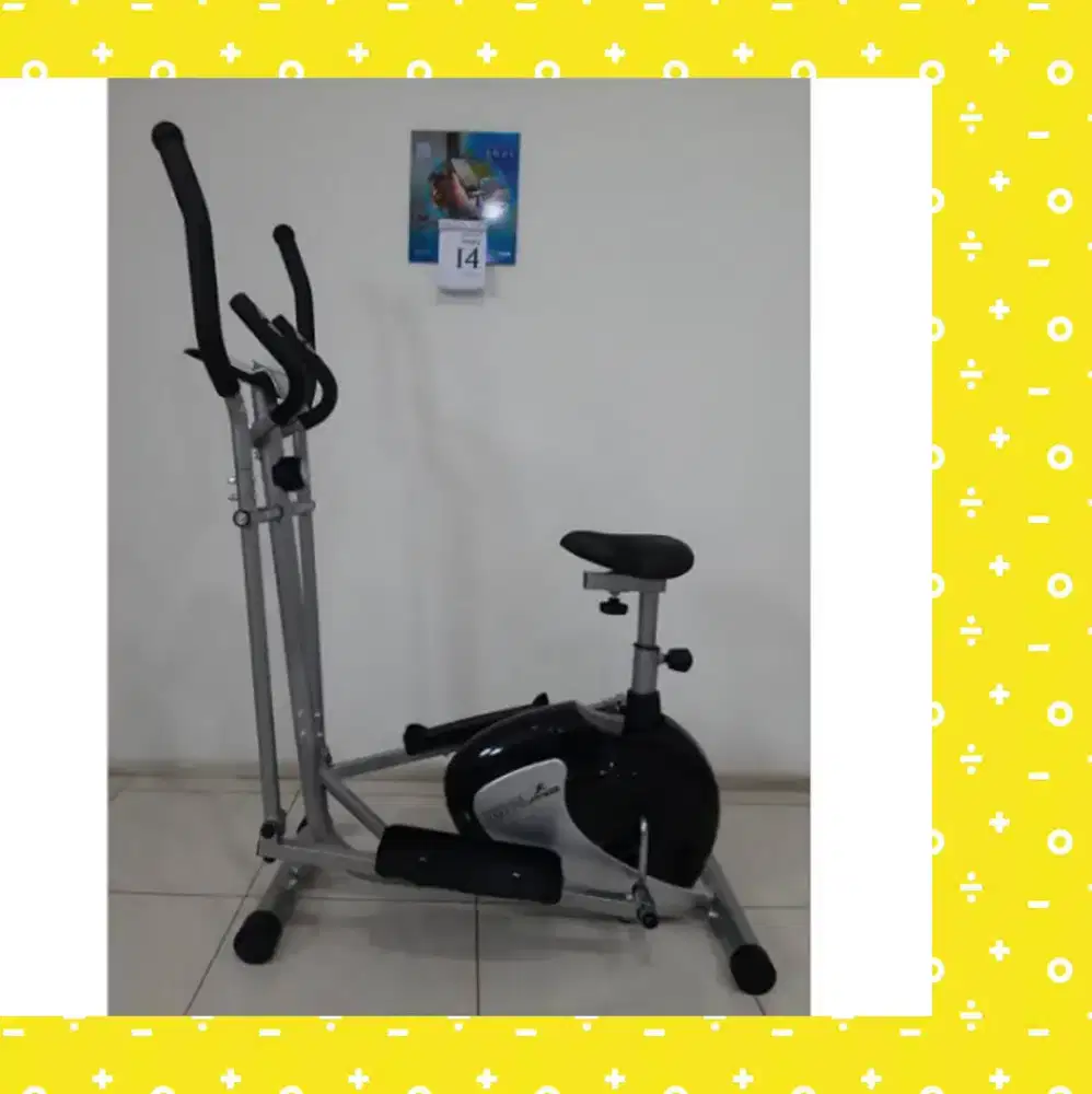 Sepeda statis Elleptical TL-8500 alat kebugaran VKH-632