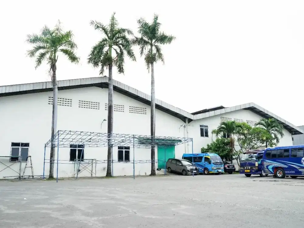 DIJUAL HITUNG TANAH GUDANG + KANTOR di Jl. Daan Mogot km 19, Jurumudi Tangerang