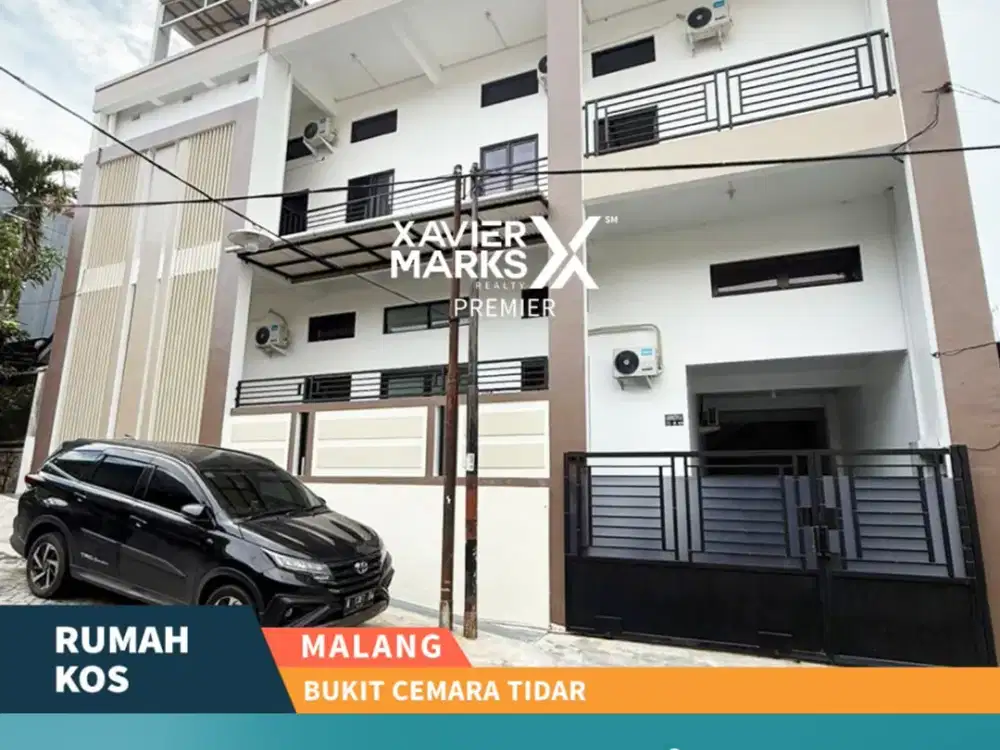 Dijual Rumah Kos Aktif Bangunan Terawat di Bukit Cemara Tidar Malang