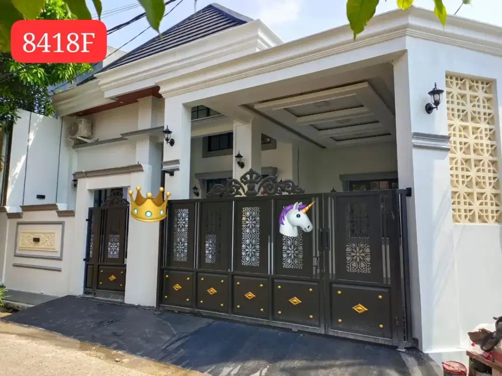Dijual Rumah Hoek New Renovasi di Citra Indah City 8418F
