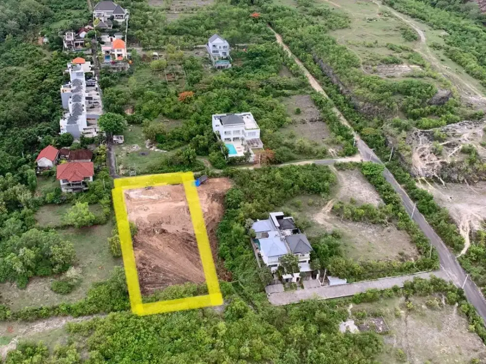 DIJUAL TANAH VIEW LAUT DI UNGASAN - LOKASI STRATEGIS DAN INVESTASI MENJANJIKAN