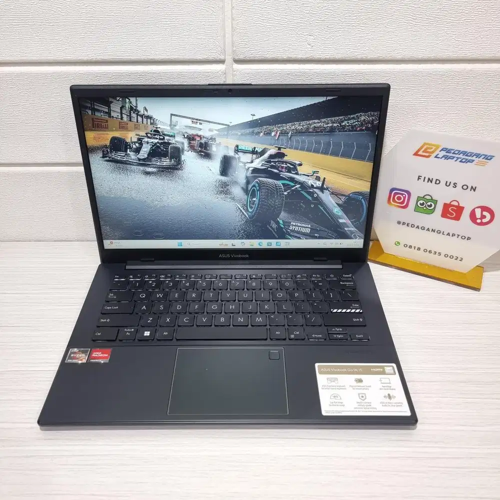 ASUS VIVOBOOK GO 14 E1404FA AMD RYZEN 3-7320U RAM 8GB SSD 256GB FHD