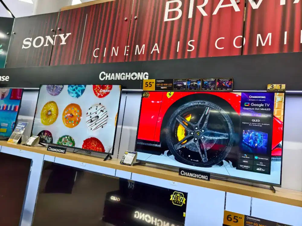 SMART TV CHANGHONG BISA GOOGLE BISA CICILAN