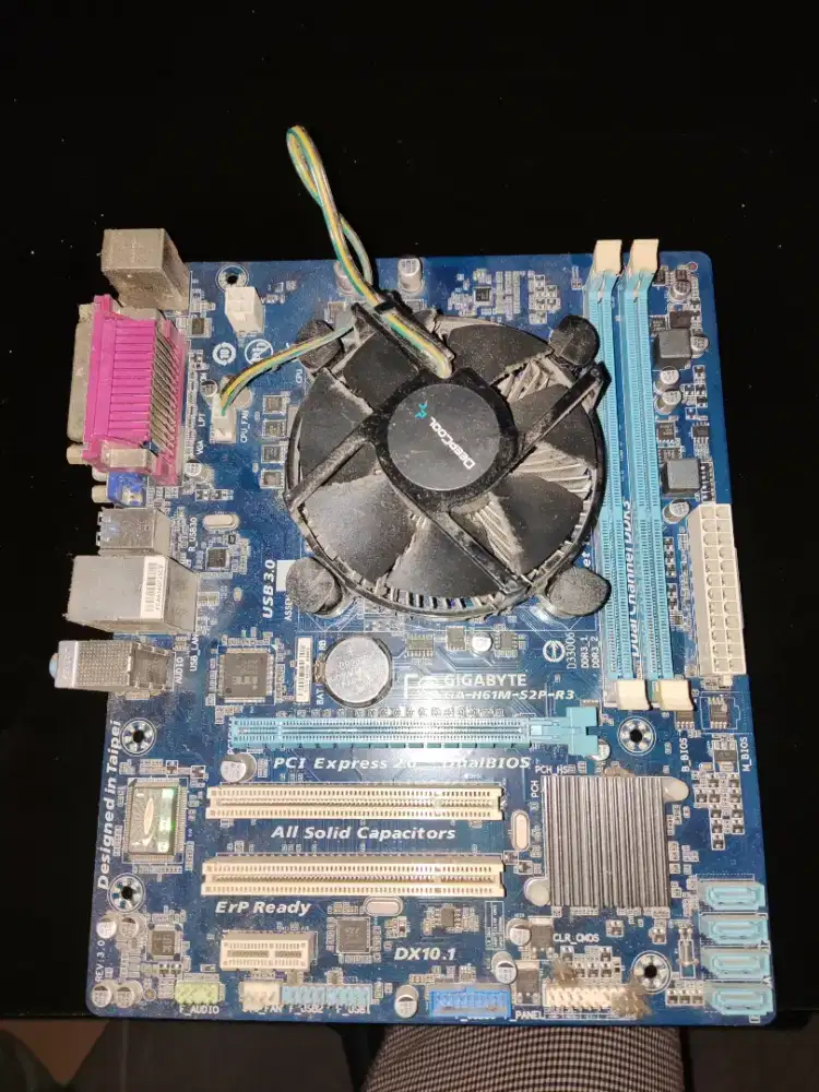 Motherboard h61 + i3 2120 + psu