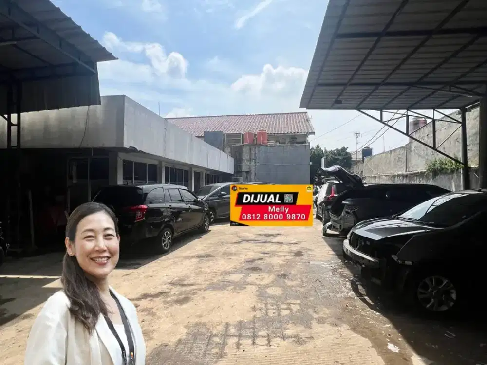 Gudang dan Kantor Dekat Tol Bintara di Jalan Bintara Jaya Bekasi Barat