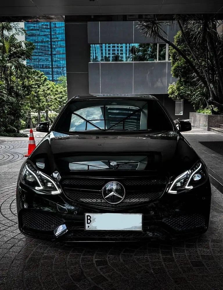 Mercedes Benz E250 Avantgarde Facelift W212 2014 Hitam Black 2013 2015