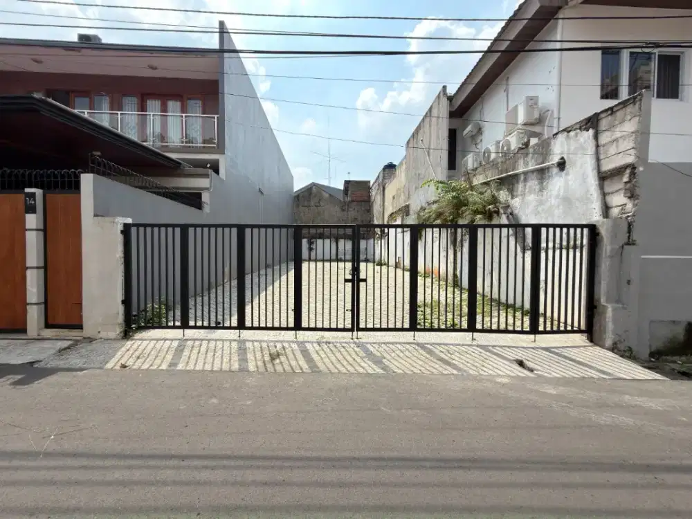 Dijual kavling tanah murah akses 2mobil lokasi tebet timur dkt ecopark