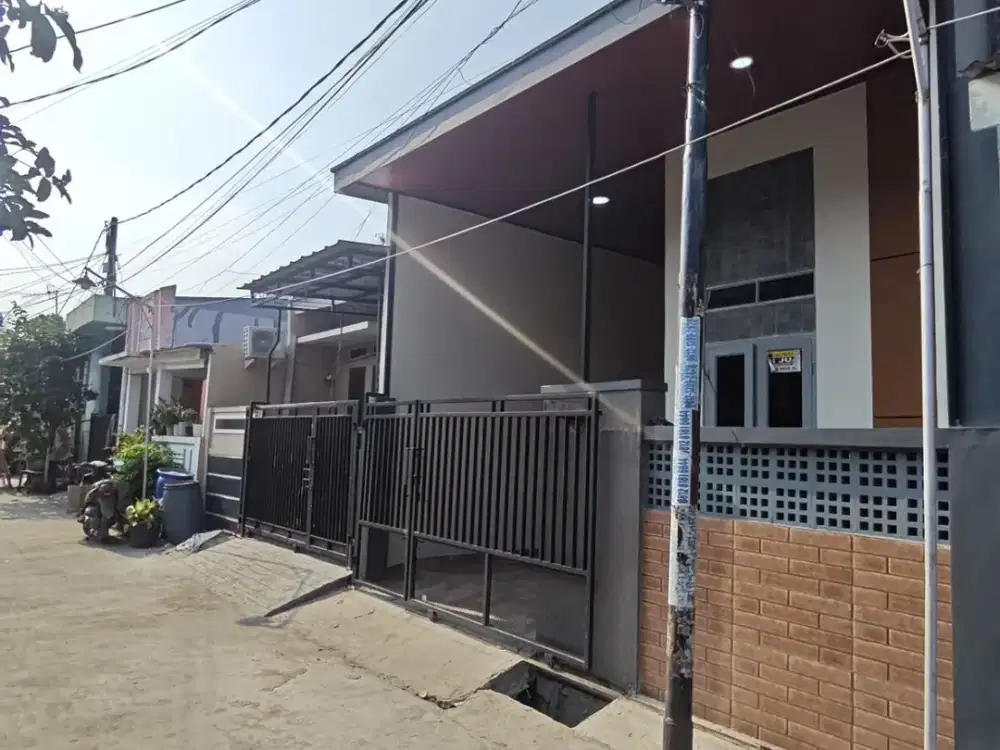 Rumah Baru 1 Lantai Siap Huni di Sektor 5 Pondok Ungu Permai, Bekasi
